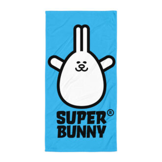 SuperBunny Bath & Beach Towel Aqua
