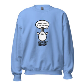 Speech Bubble Bunny 2-sided Unisex Sweatshirt